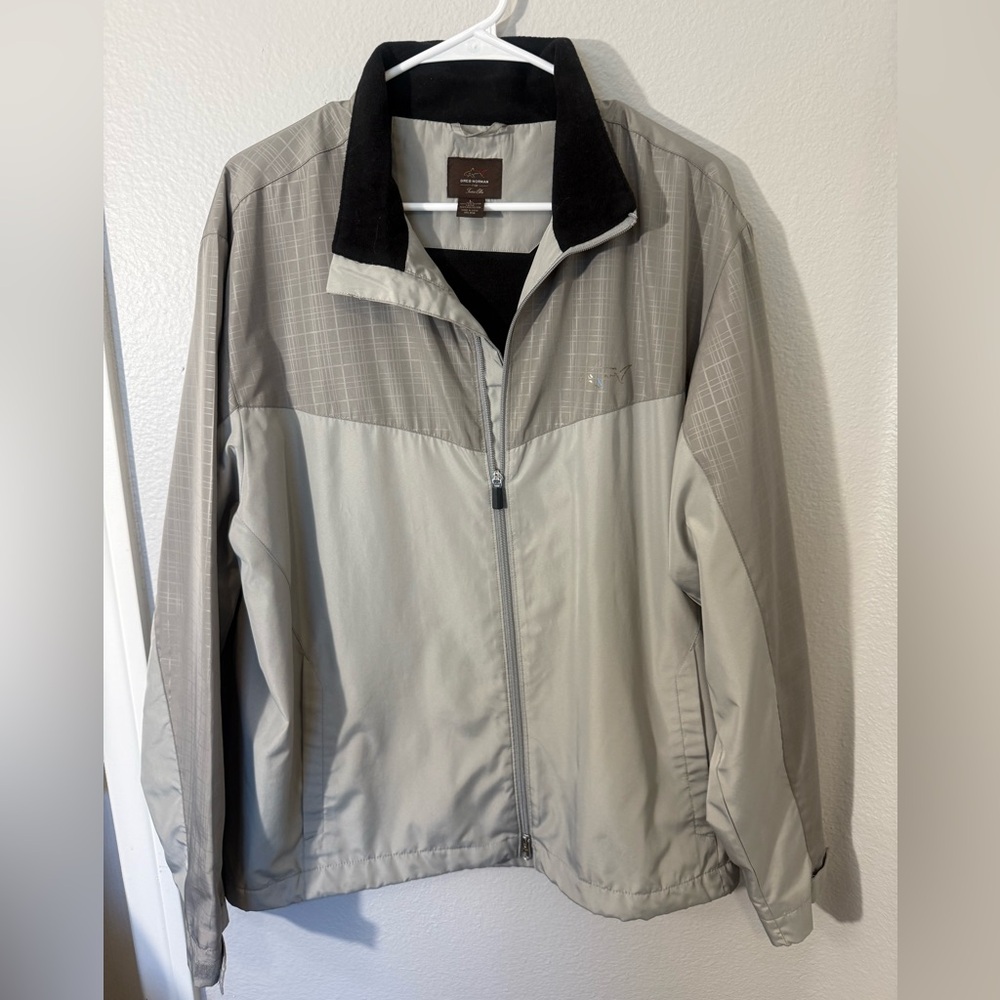 Greg Norman Collection Light Gray‎ Windbreaker